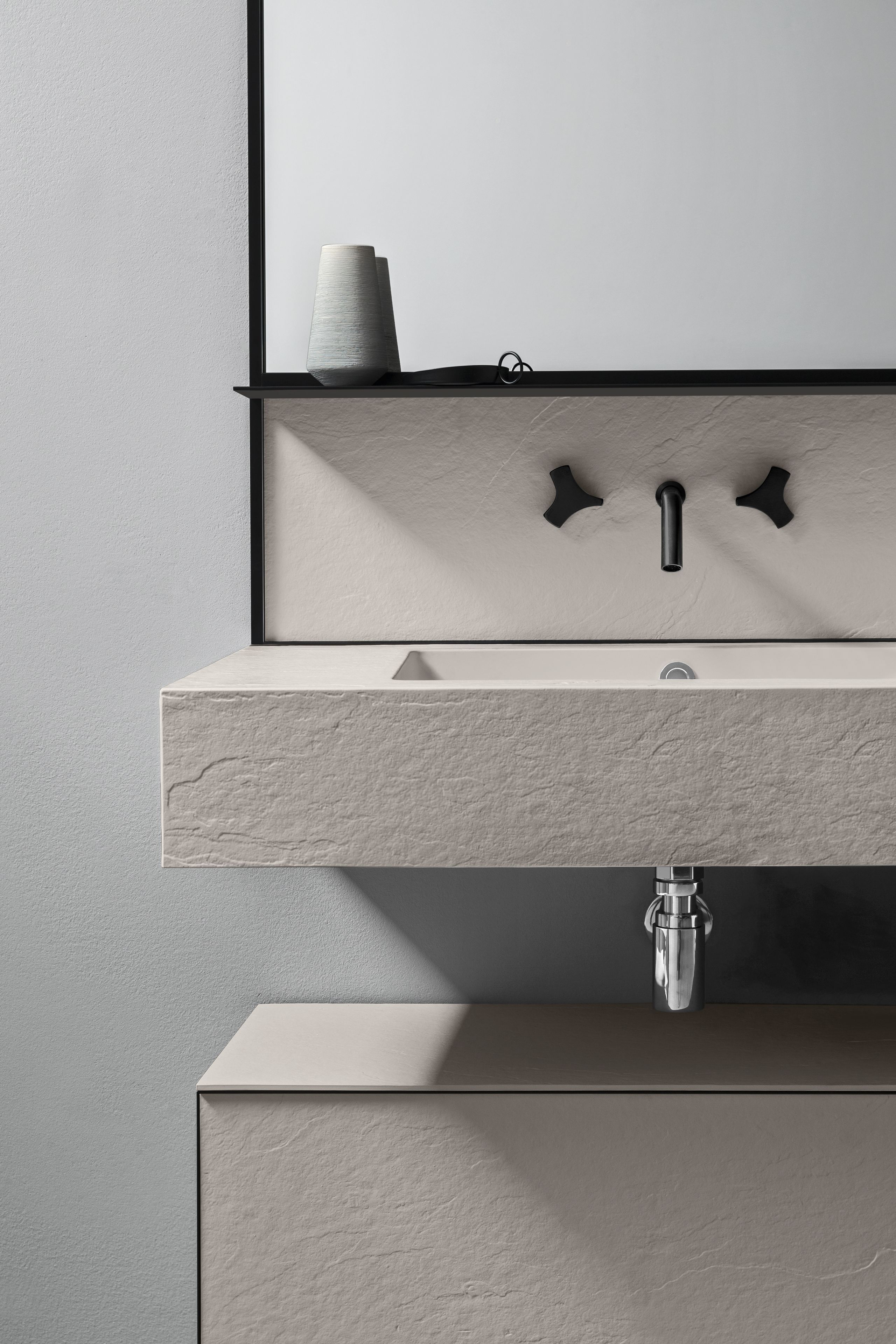 Мебель для ванной комнаты в Камнеblu® ARBLU ARCH-00098782 - Вид №2