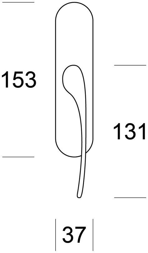 Ento Оконная ручка из латуни dk Flap 6113 - Вид №2