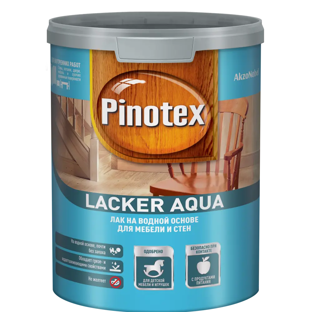 PINOTEX Lacker Aqua — термостойкий лак для бань и саун 86543731 STLM-0069866 - Вид №1