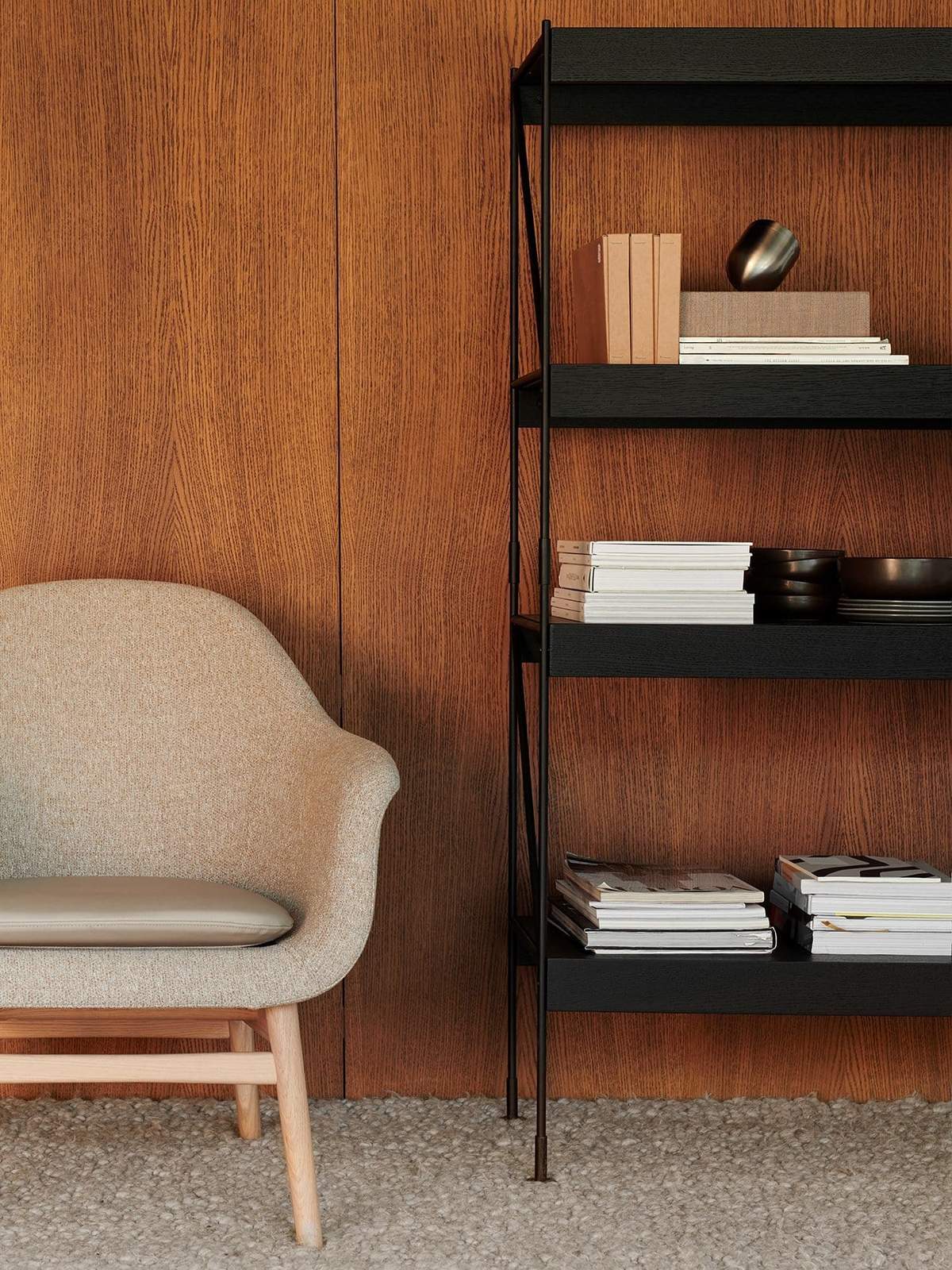 7335539 MENU Система хранения Zet, черный / черный 1x2  - Вид №1