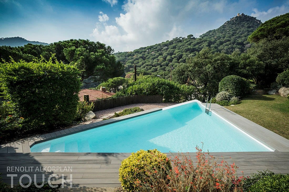 Армированный брезент для покрытия бассейнов RENOLIT ALKORPLAN TOUCH ARCH-00099090 - Вид №2