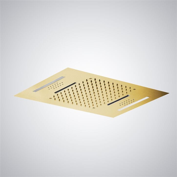 Светодиодная потолочная душевая головка из нержавеющей стали Fontana Showers Luxe Fontaine ARCH-00067354 - Вид №10