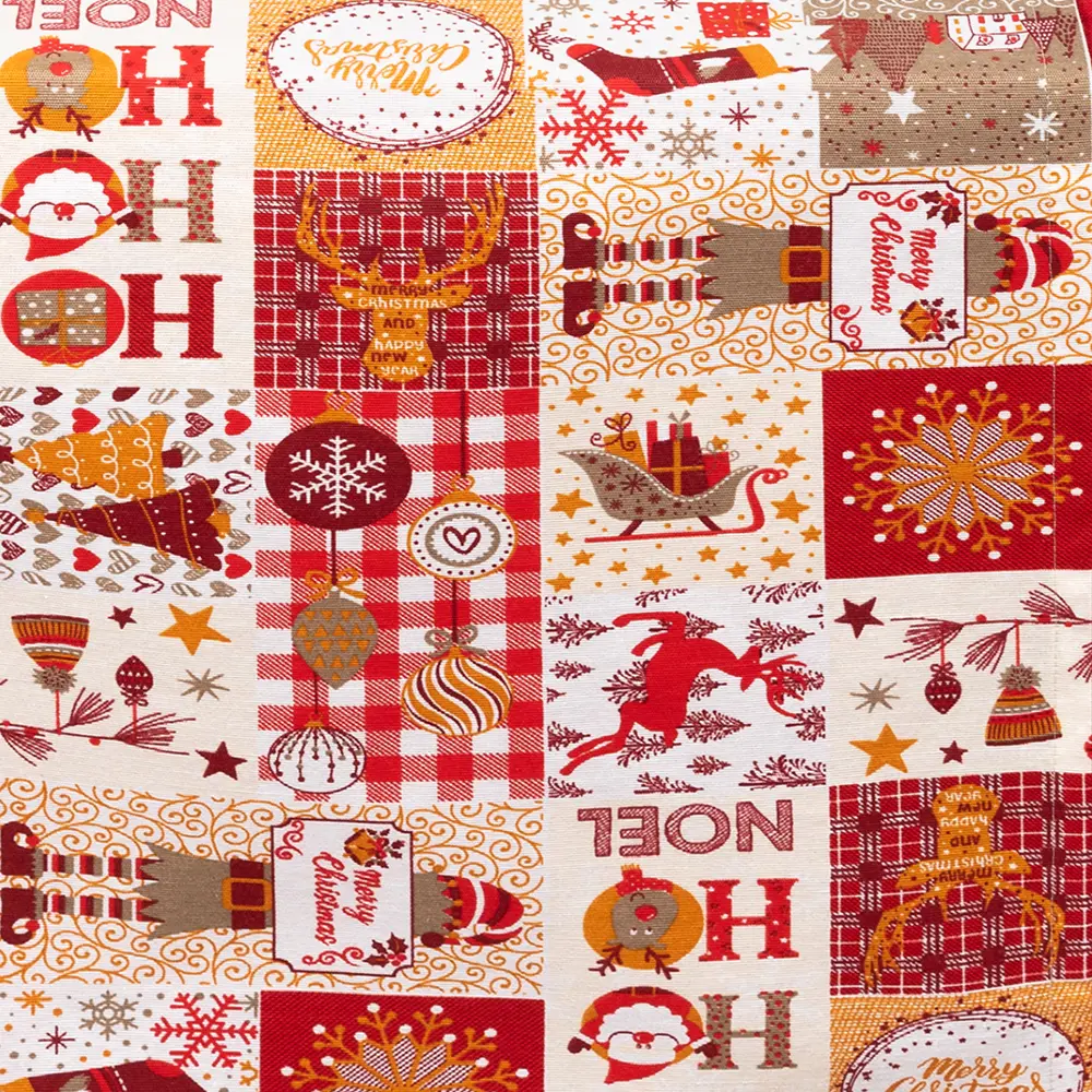 Дорожка на стол "Эльфы", 40x140 см, цвет красный Altali STLM-2076344 - Вид №2