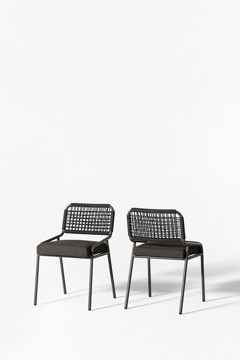 Meridiani Садовое кресло из веревки со встроенной подушкой sun-id-1399101 - Вид №3