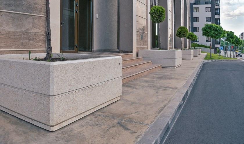 ENCHO ENCHEV - ETE Квадратная кашпо для общественных мест  96  - Вид №4