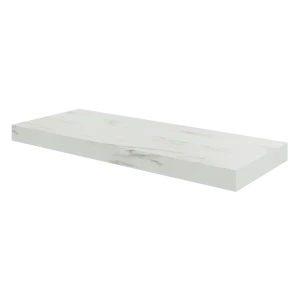 Полка настенная Spaceo White Marble 60x23.5 см МДФ цвет белый мрамор 82877534 STLM-2108223