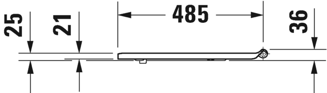 0062310000 Крышка сиденье для унитаза Duravit Durastyle - Вид №5