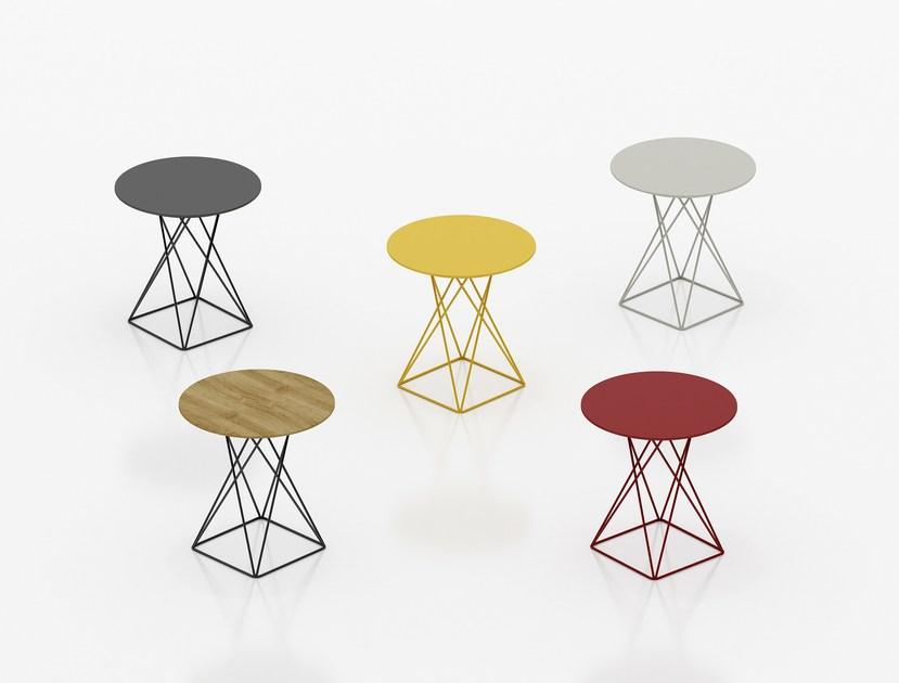 Tuna Ofis Круглый журнальный столик из металла sun-id-1352085 - Вид №1