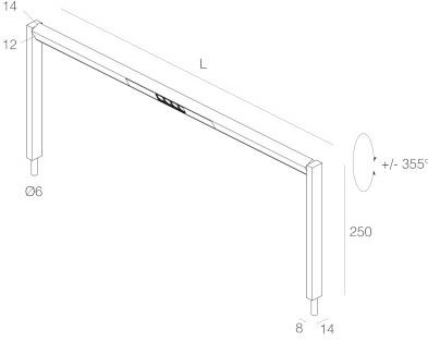 DGA Линейное освещение для витрин Armonia sun-id-1383371 - Вид №3