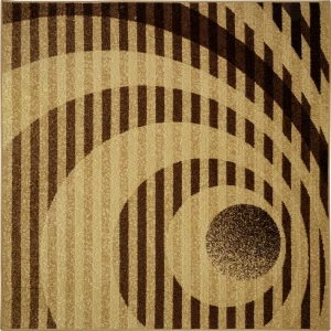 Ковер полипропилен Лагуна D534O 200x200 см цвет бежевый