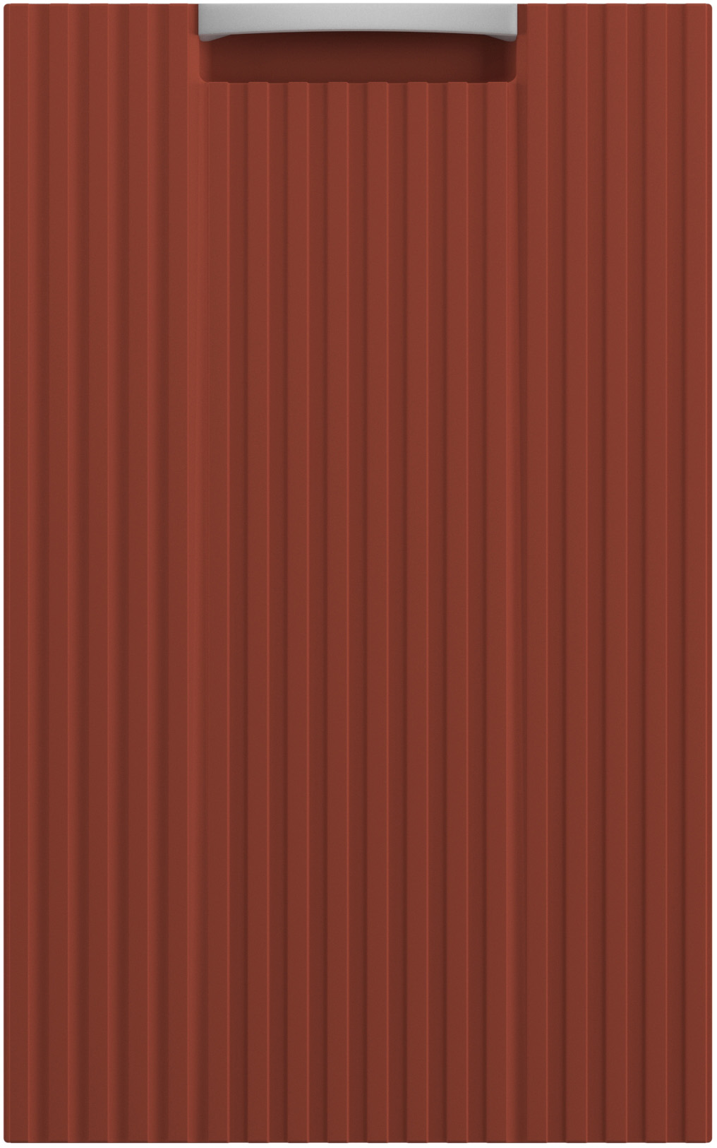 Фасады для кухни Модерн Фрезеровка «Магнум Билд» 502 Берлинский красный SIDAK SIST876-14103