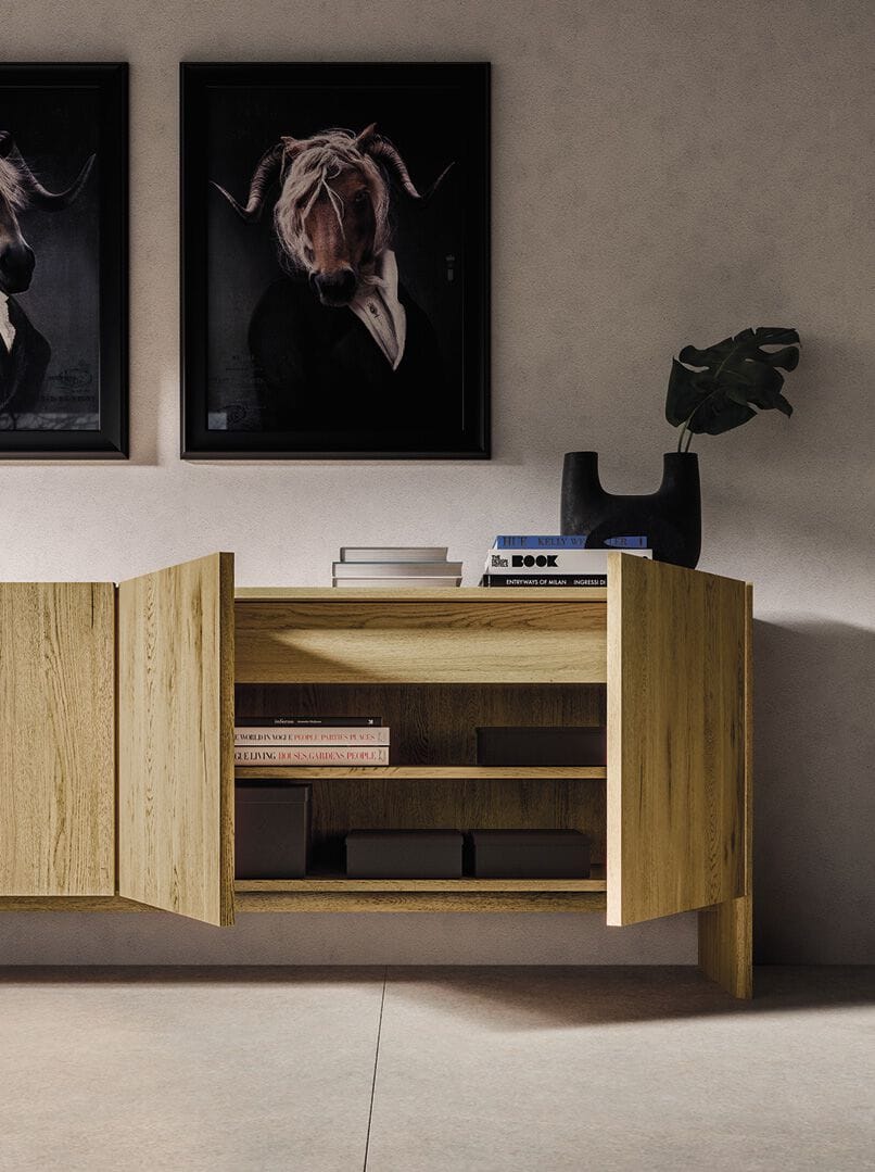 Шкаф из дуба с распашными дверями Devina Nais Arbor ARCH-00021920 - Вид №4