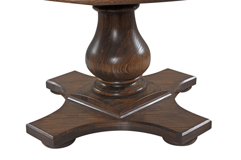 HT353 Круглый обеденный стол Чатсуорта ijlbrown  - Вид №1