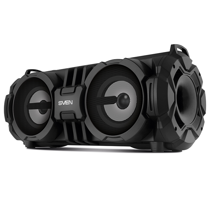 SV-017408 ps-485, черный (28 вт, bluetooth, fm, usb, microsd, led-дисплей, 2х2000ма*ч) Sven Santreyd  - Вид №1