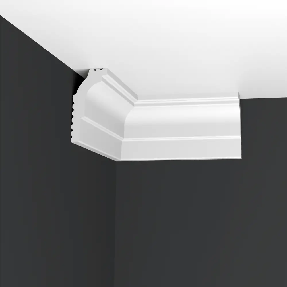 FORMAT Уголок для потолочного плинтуса белый 36 мм - элегантное решение стыков 82999073 STLM-0837607