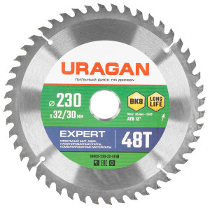Диск пильный Uragan 36802-230-32-48_z01 9123062