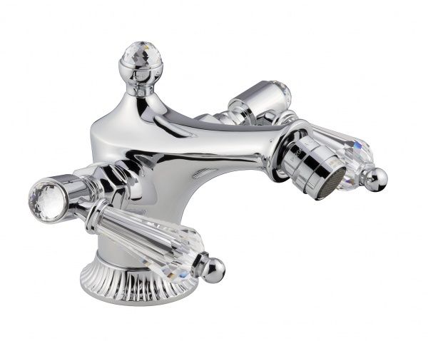 98004LCSWCR Смеситель The One для биде. Прозрачные кристаллы Swarovski, цвет хром EMMEVI