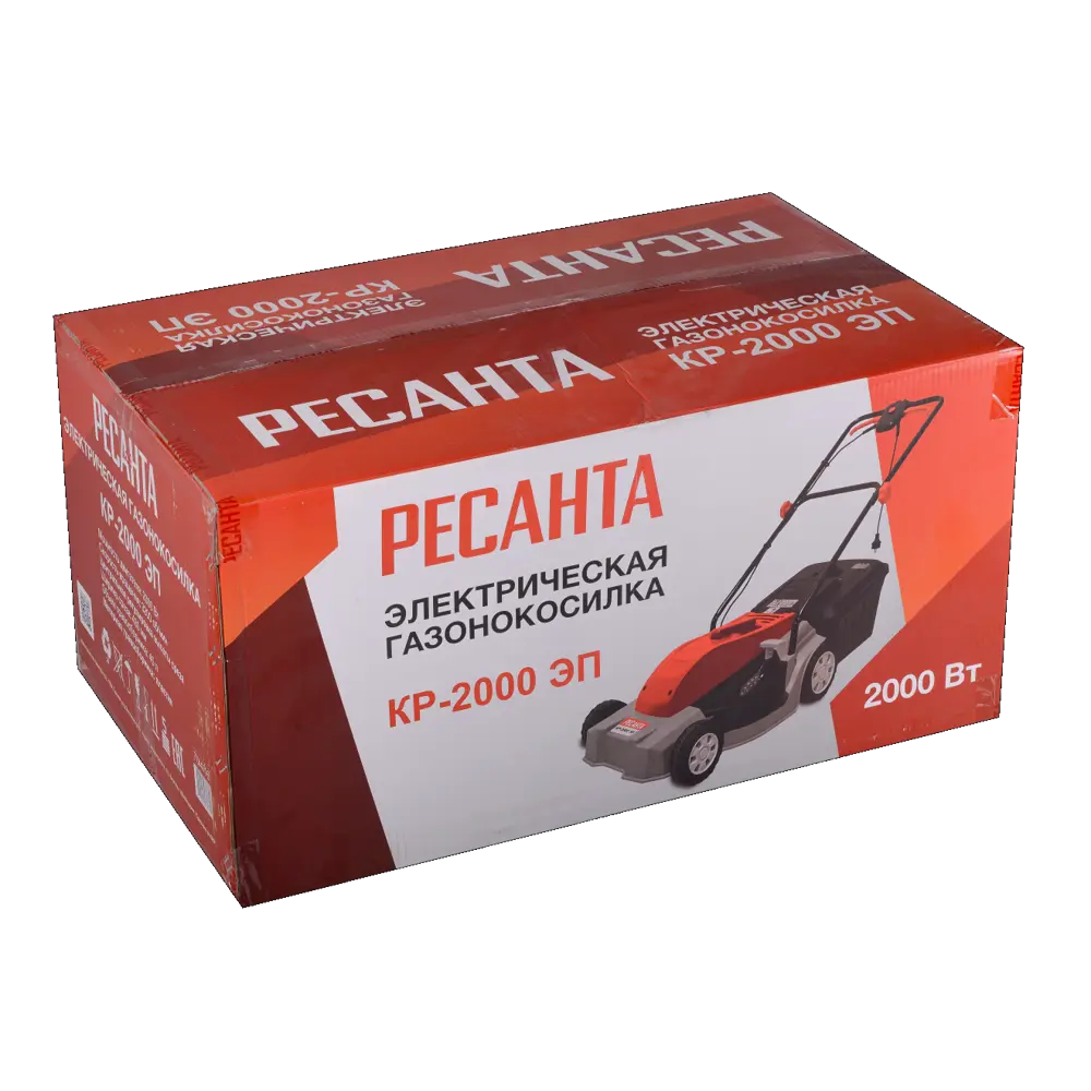 Газонокосилка электрическая Ресанта КР-2000 ЭП 2000 Вт 43 см 89364854 STLM-2013230  - Вид №9