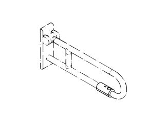 801.22D140 угловая ручка HEWI HEWI active+  - Вид №5