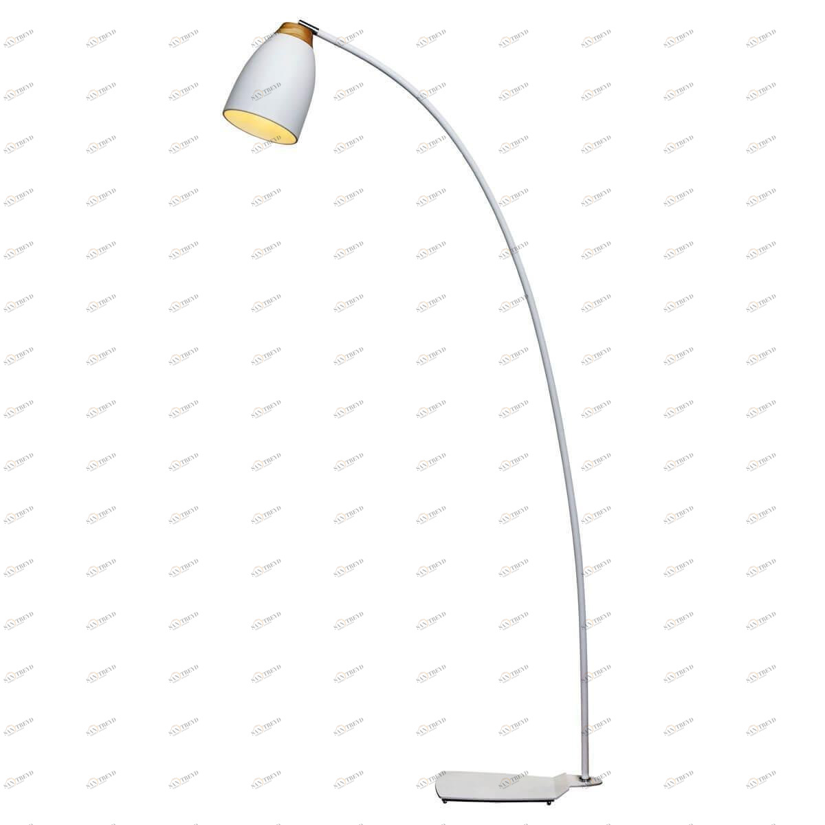 Торшер металлический 149 см белый Restor Loft 4402F-Wh LOFT IT RESTOR WHITE 00-3908443 Белый 