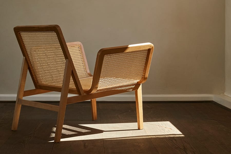 Стул из массива дуба и ротанга NORR11 Le Roi ARCH-00022992 - Вид №4