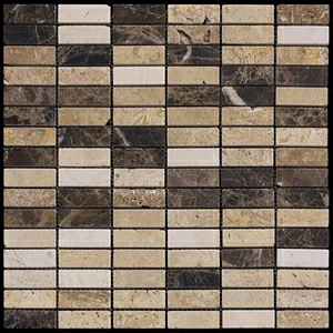 МОЗАИКА ИЗ НАТУРАЛЬНОГО КАМНЯ  0132-MP NATURAL LONDON