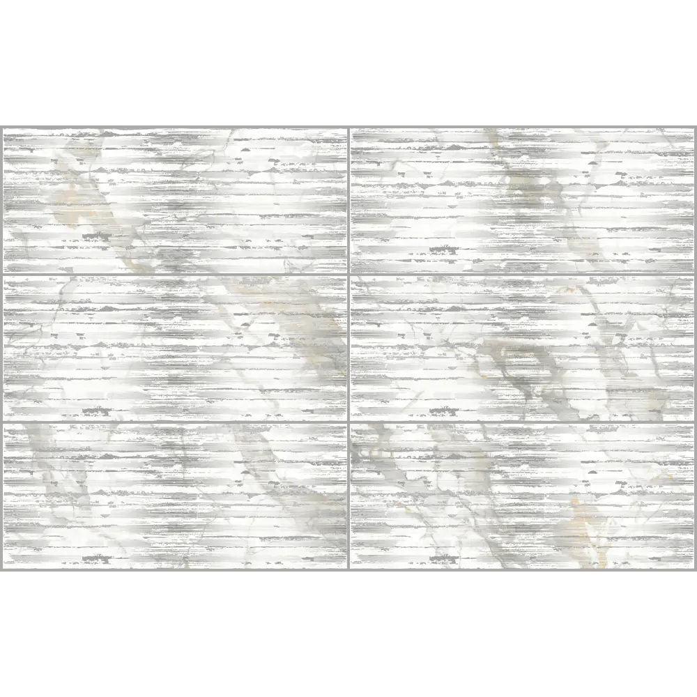 Декор настенный Нефрит-Керамика Laurel Sting 30x60 см глянцевый цвет белый STLM-2056930 - Вид №1