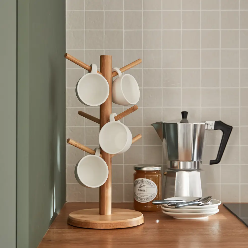 Santreyd — Бамбуковая стойка для кружек с натуральной текстурой 82010877 STLM-0884949 - Вид №3