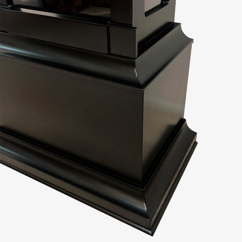 Часы напольные черные Black SARS ДИЗАЙНЕРСКИЕ 00-3967449 Черный  - Вид №4