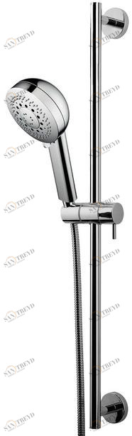 Bossini Раздвижная штанга в современном стиле с ручным душем Ronda Da7012-n