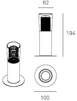 Milan Iluminacion Настольная светодиодная лампа в пмма Kupp 6313 - Вид №3