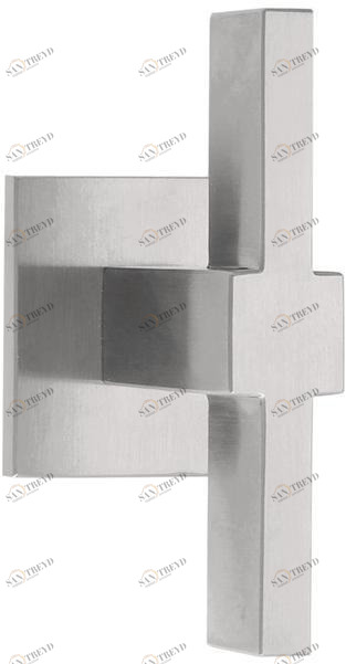 Formani Ручка из нержавеющей стали на розетке Square Lsqvi