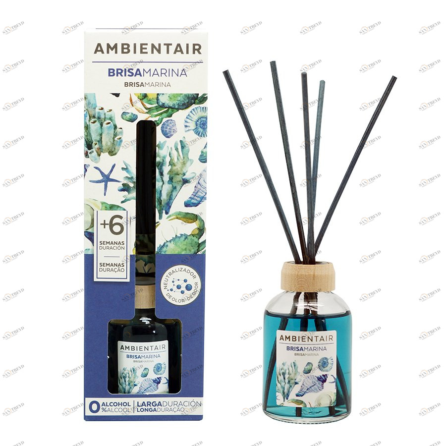 Диффузор ароматический 50 мл "Океанский бриз" AMBIENTAIR  00-3881141 Синий 