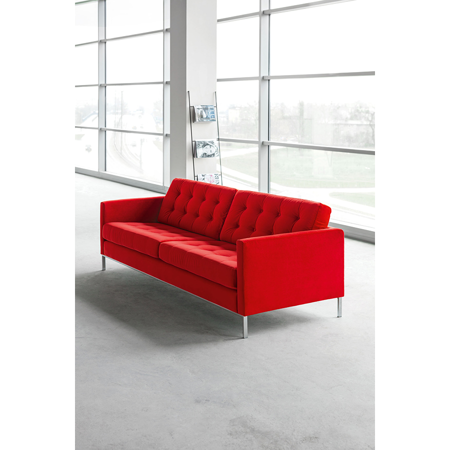 Диван Kalle, трехместный, красный Sits S1299 - Вид №2