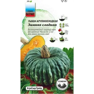 Семена овощей Агросидстрейд Патриот тыква сладкая Зимняя 5 шт.