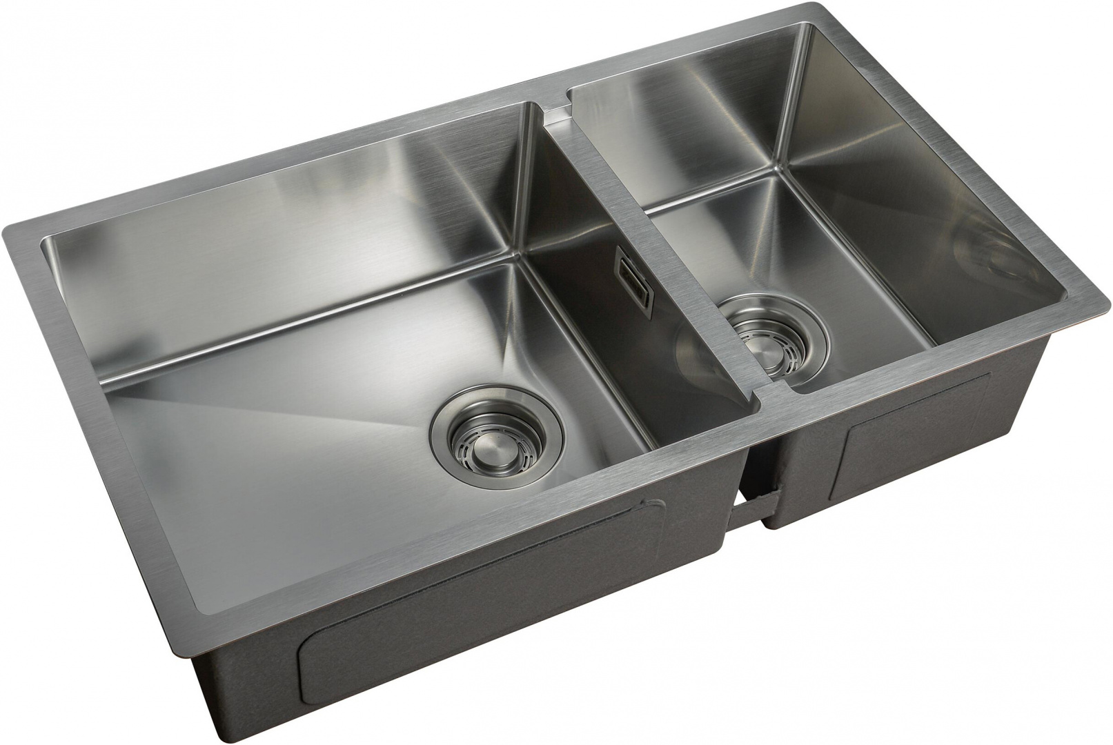 Мойка кухонная ZorG Light ZL R 780-2-440 из нержавеющей стали, сталь