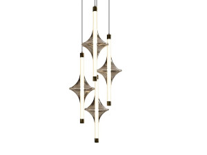 Подвесной светильник из боросиликатного стекла