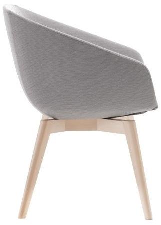 Albaplus Кресло на четырех ножках из бука Folha sun-id-1436781 - Вид №2