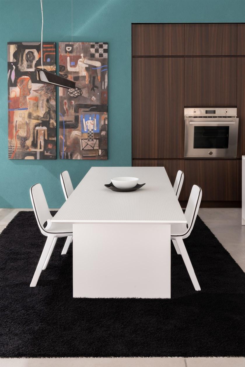 Maiullari Прямоугольный лакированный обеденный стол Wing sun-id-1483680 - Вид №9