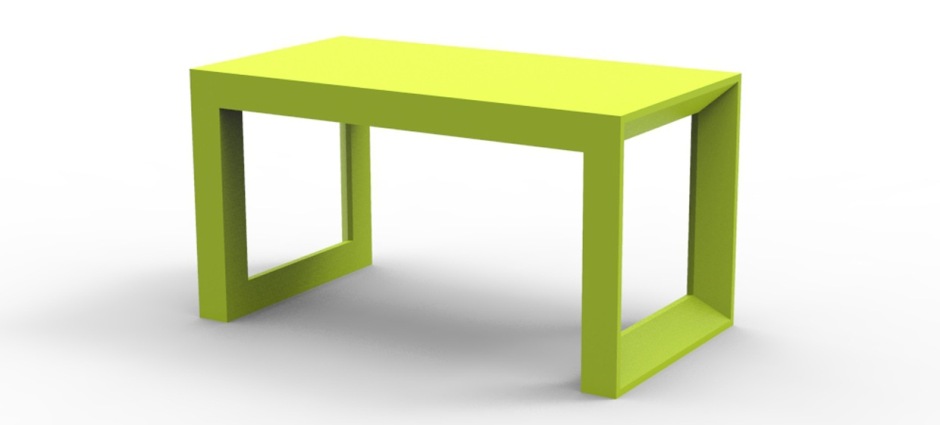 027312 Скамейка Vondom Frame - Вид №2