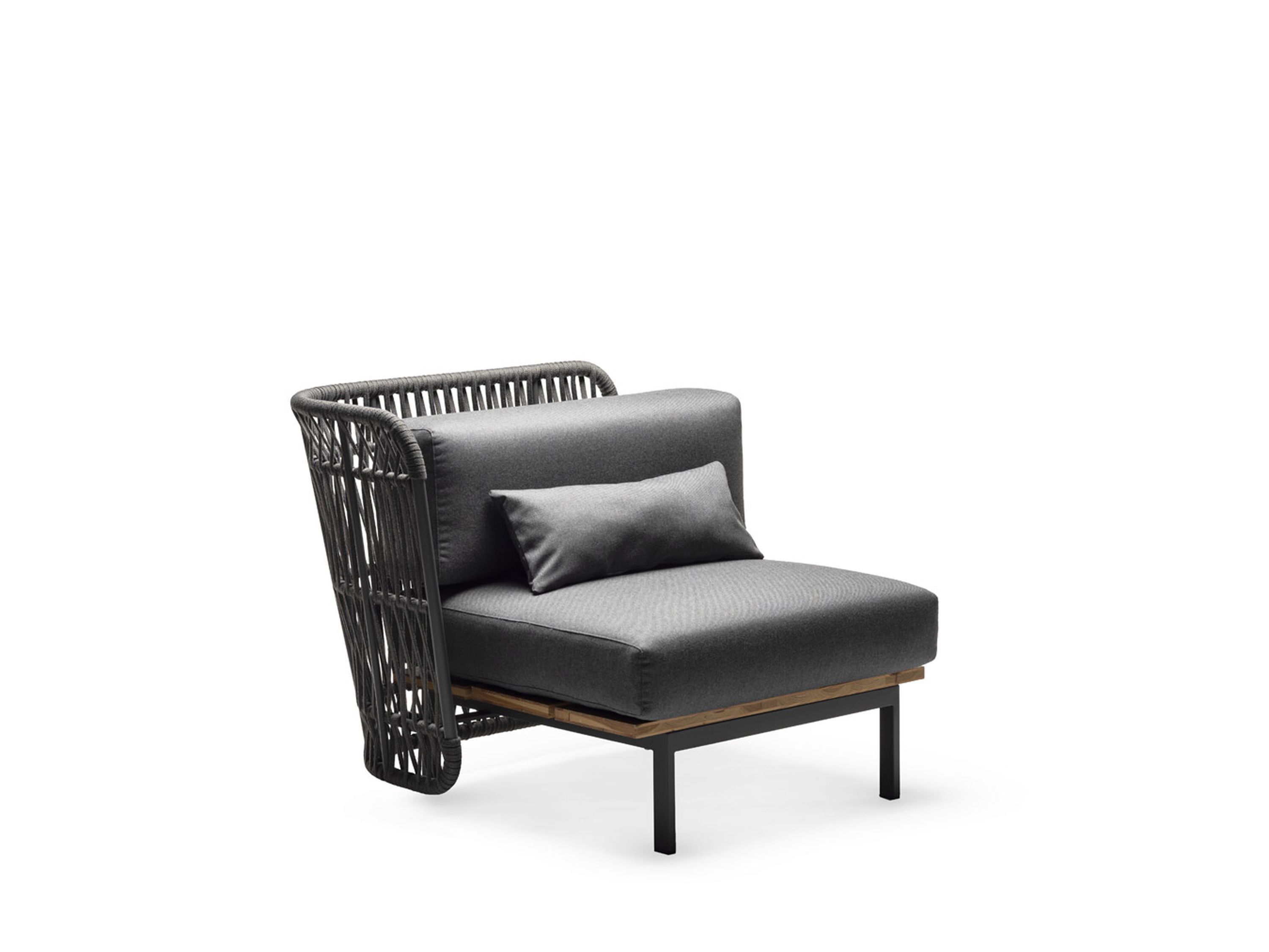 Веревочный стул со встроенной подушкой CHAIRS & MORE Jujube ARCH-00005288 - Вид №3