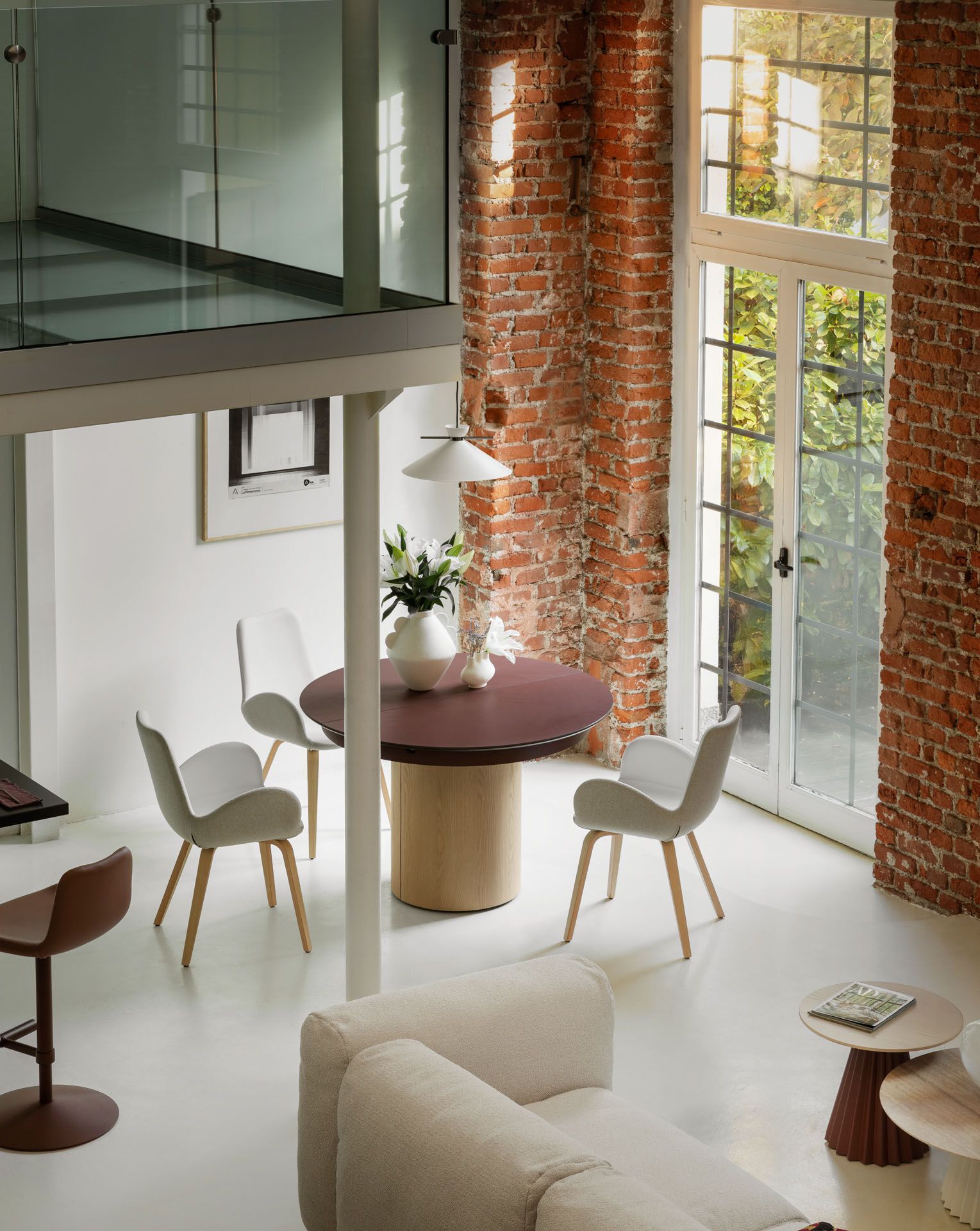 Деревянный выдвижной стол Midj кунжут ARCH-00066754 - Вид №6