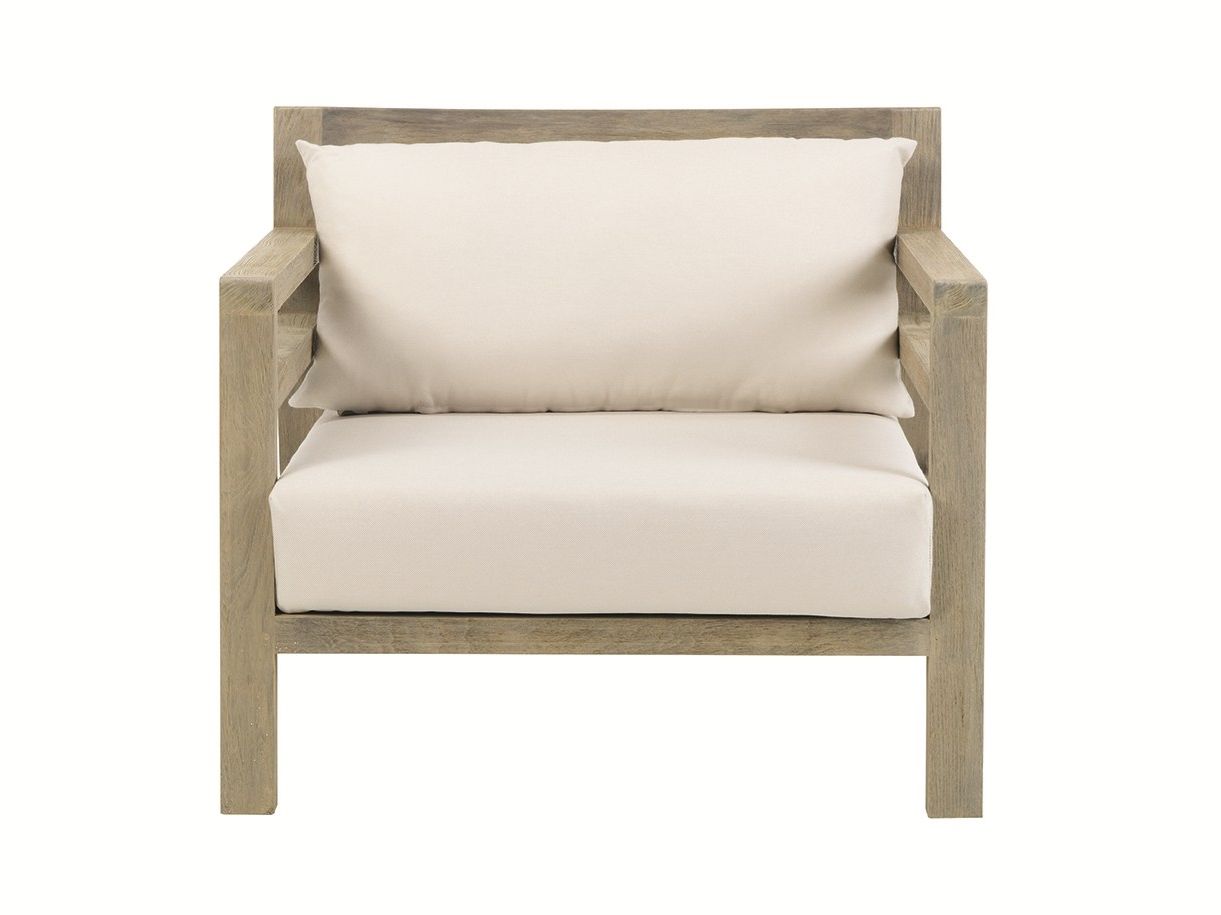 Садовое кресло из тикового дерева с подлокотниками Ethimo Costes ARCH-00118321 - Вид №2