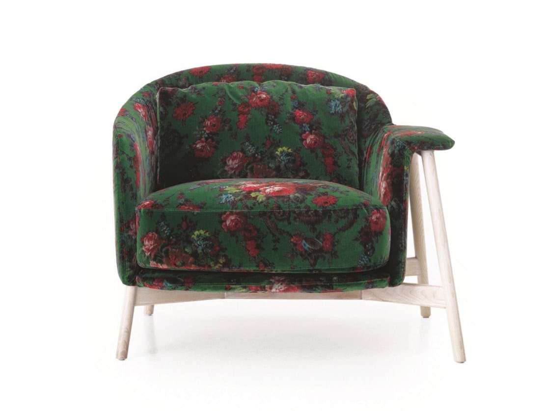 Тканевое кресло с подлокотниками Saba Italia ARCH-00035126 - Вид №10