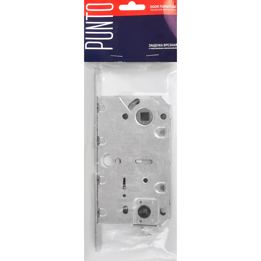 Защёлка под фиксатор 50-96 196x195x18 мм пластик цвет хром PUNTO STLM-2153349 - Вид №2