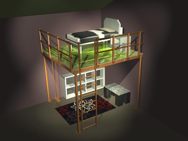 Стальной мезонин SVELT T8 ARCH-00018211