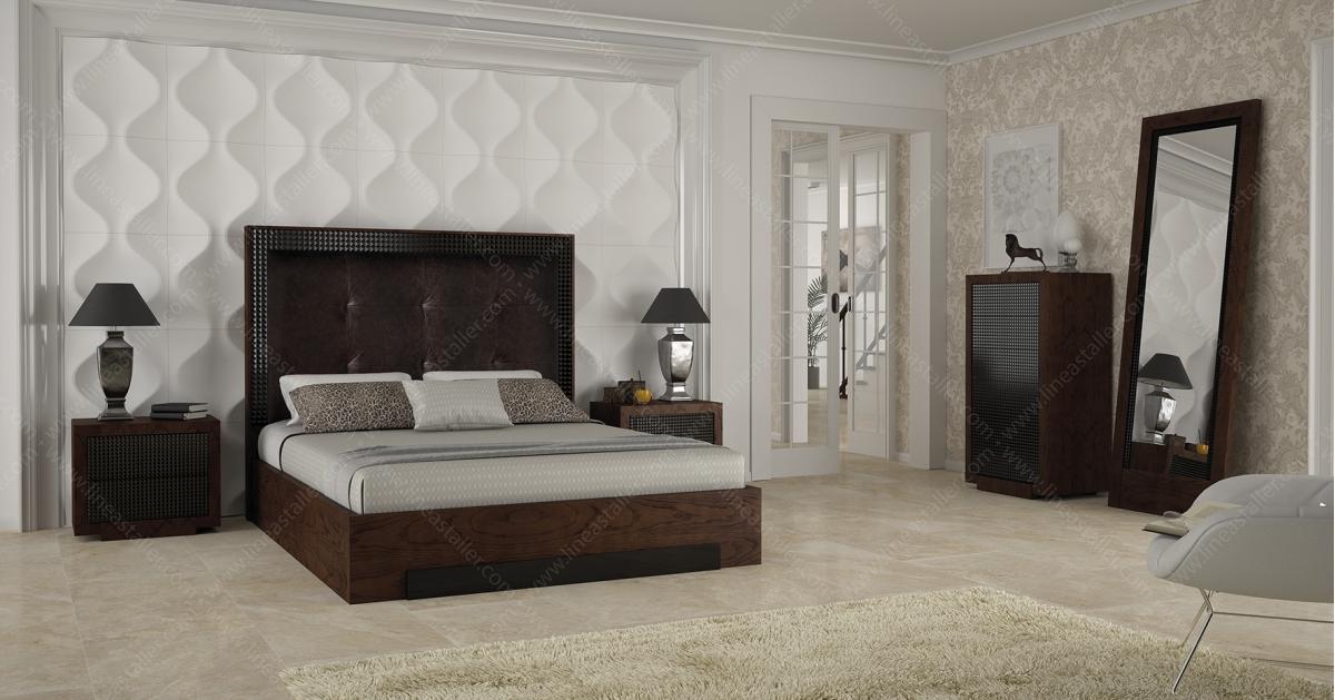 075823 Прикроватные тумбочки Diamond Lineas Taller Diamante Santreyd - Вид №3