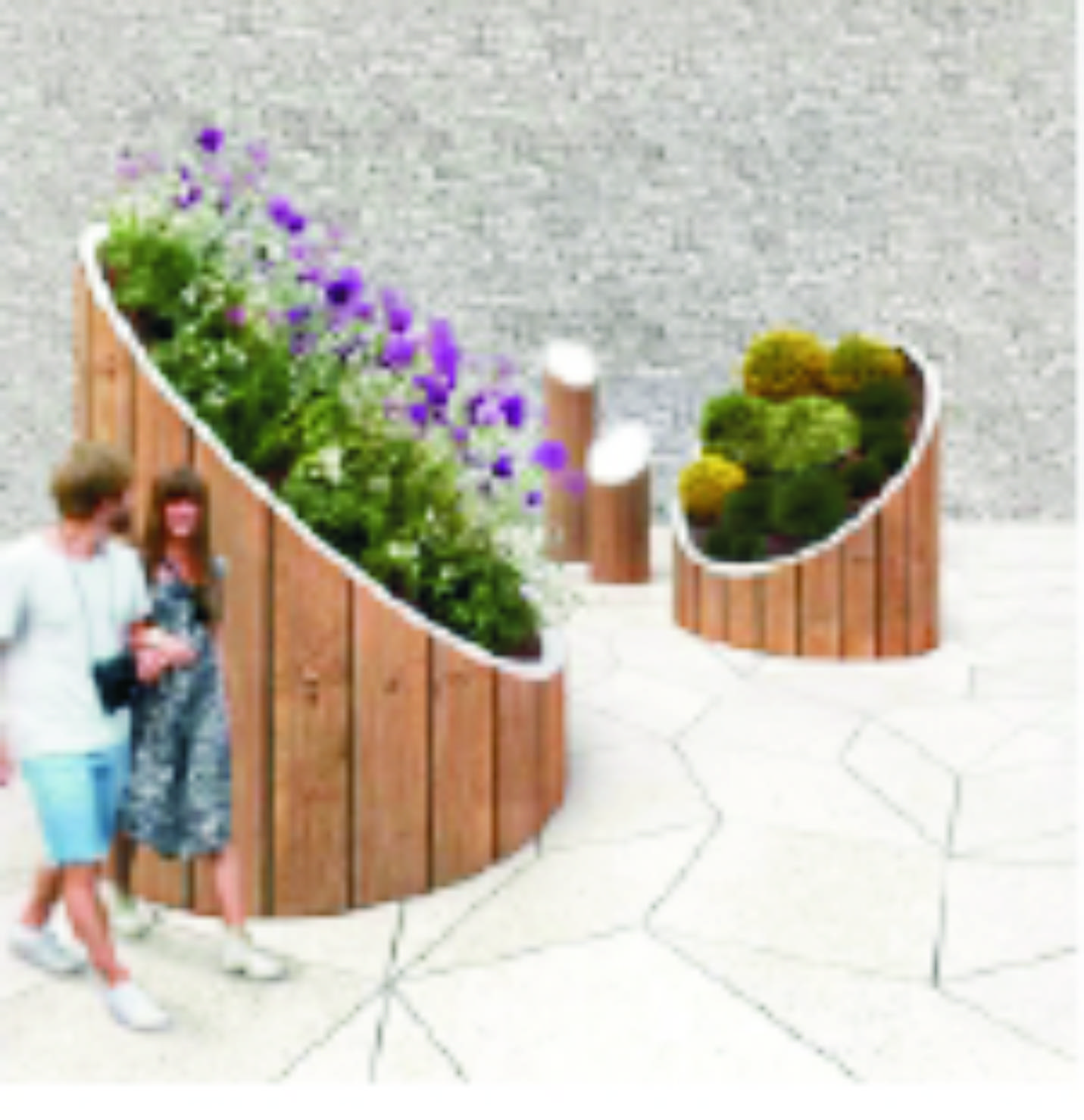 13974 Гранада Great oak 1, цветочница, кашпо LAB.Space  - Вид №2