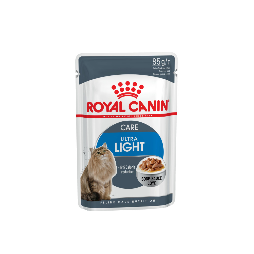 Т00013414 Корм для кошек Ultra Light для кошек, склонных к полноте конс. 85г ROYAL CANIN 