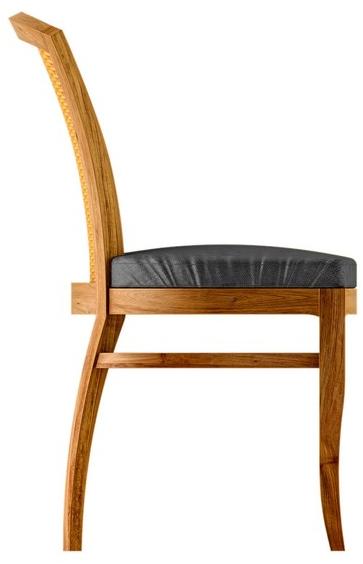 ASTELLO Садовый стул Deco из тикового дерева Tournesol Ts.sc1.s1 - Вид №3